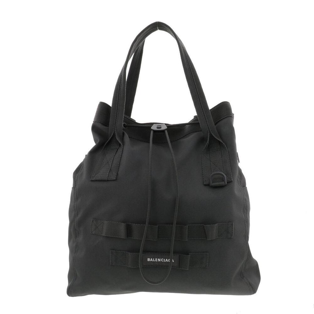 BALENCIAGA ARMY Tote Bag Black